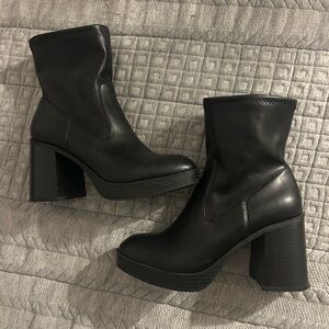 Mix No 6 black heeled boots